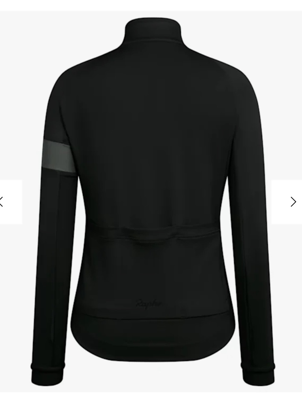 Rapha Core Winter Cycling Jacket, women’s L, new/discontinued.  Black - Picture 2 of 8